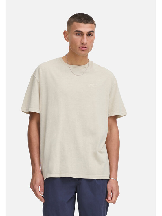 Solid Solid T-shirt 21108604-130401 Beige Regular Fit