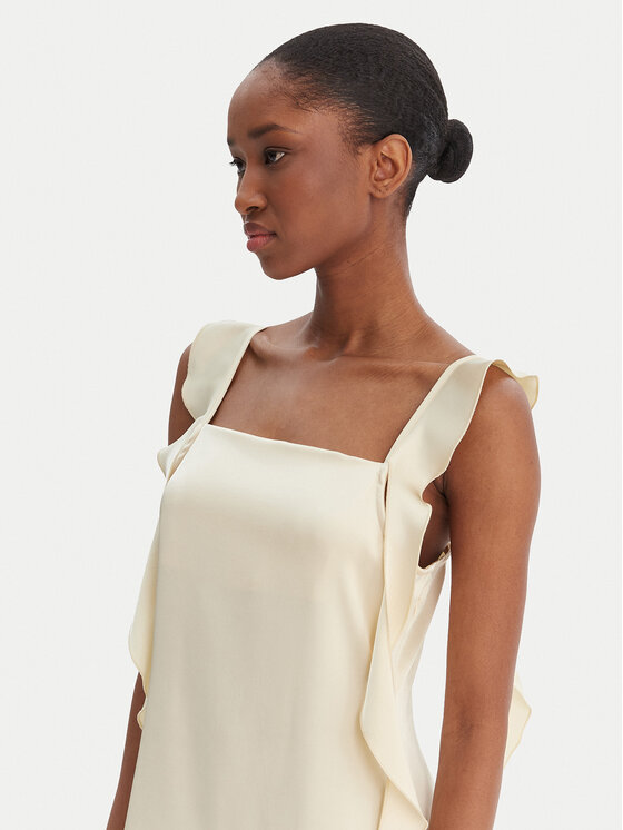 Vero Moda Vero Moda Abito da cocktail Eloisa 10340914 Giallo Slim Fit