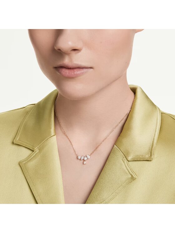 Swarovski Swarovski Naszyjnik 5747996 Różowe złoto