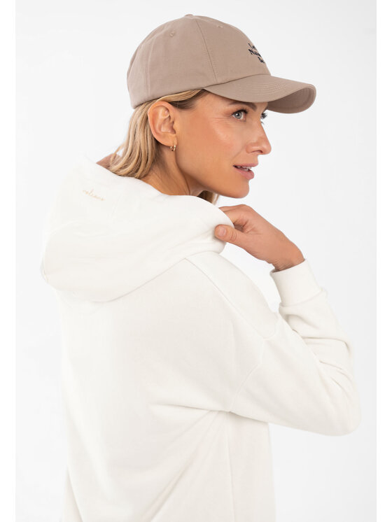 Volcano Volcano Bluza B-MORE Biały Regular Fit