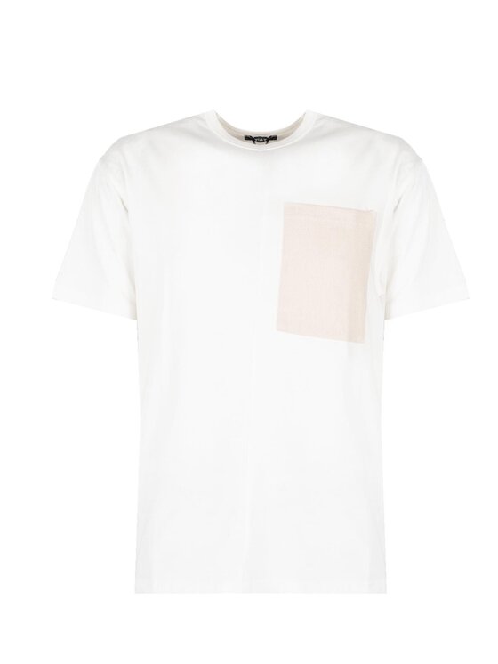 Xagon Xagon T-Shirt P2308 2Z87 ZUK Écru Oversize