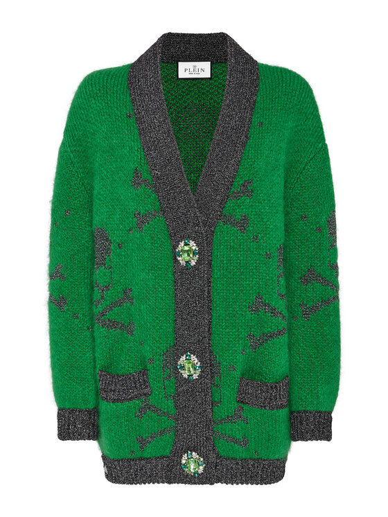 PHILIPP PLEIN PHILIPP PLEIN Cardigan 3665 Verde