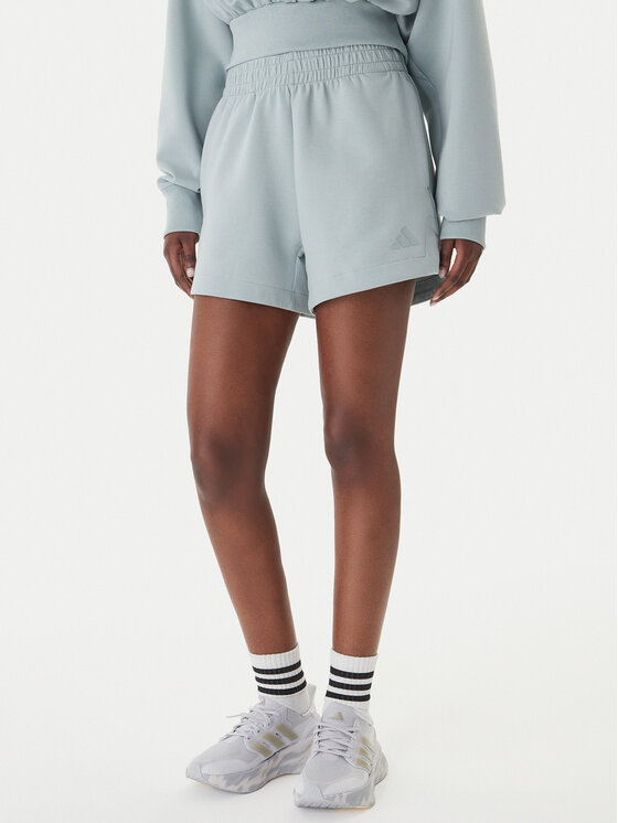 adidas adidas Pantaloni scurți sport Soft Lux KA6996 Verde Loose Fit