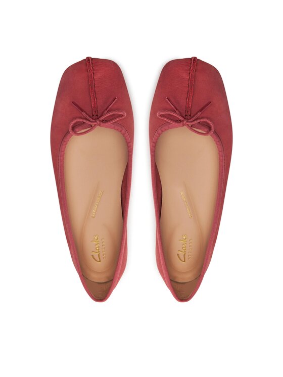 Clarks Clarks Baleriny Freckle Ice 26176285 Różowy