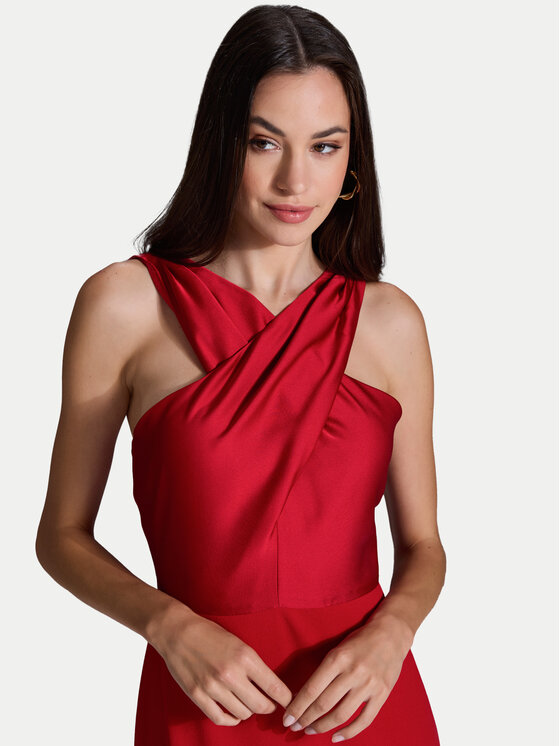 Swing Swing Rochie cocktail 5AI17900 Roșu Slim Fit