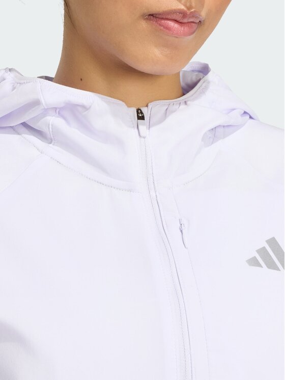 adidas adidas Kurtka do biegania 158797 Fioletowy Regular Fit