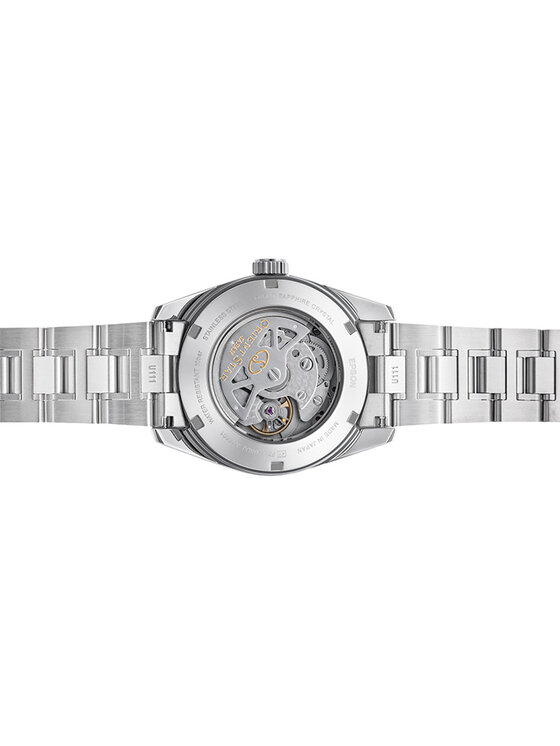 Orient Star Orient Star Zegarek RE-AU0108G00B Srebrny