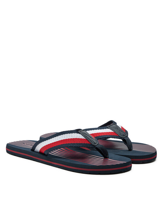 Tommy Hilfiger Tommy Hilfiger Žabky FM0FM05236 Tmavomodrá