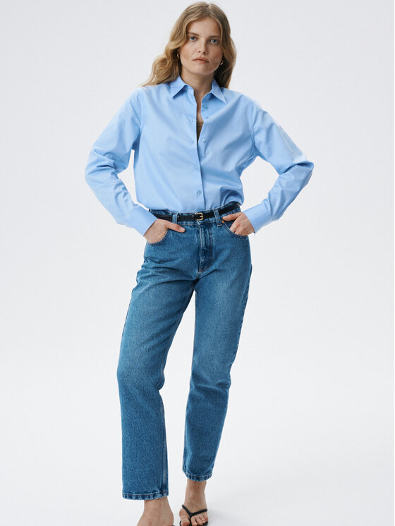 MARI PRETI MARI PRETI Camicia Elysian Blu Regular Fit