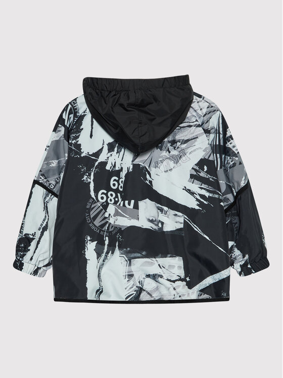 Giacca di transizione D36658 M Nero Regular Fit