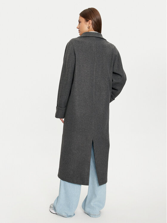 Noisy May Noisy May Prehodni plašč Caddy 27031306 Siva Loose Fit