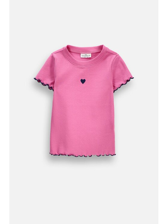 Coccodrillo Coccodrillo T-Shirt ZC6143204AGK-007 Růžová Regular Fit
