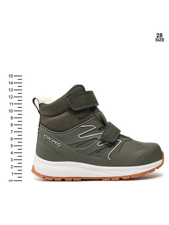 Viking Viking Sněhule Equip Defence Warm Wp 2V 3-94400-2437 Khaki