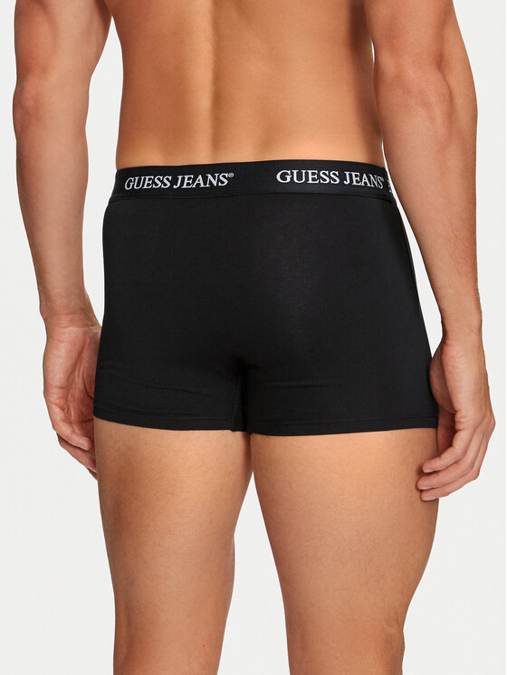 Guess Jeans Guess Jeans Komplekti kuulub 3 paari boksereid M4BZ48 K6YW1 Must