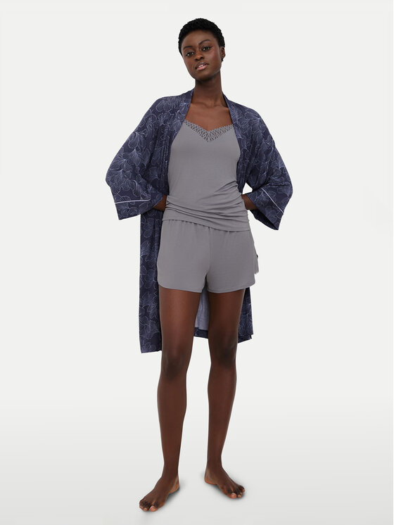 Triumph Triumph Pyžamový top Aura Spotlight 10221405 Šedá Regular Fit