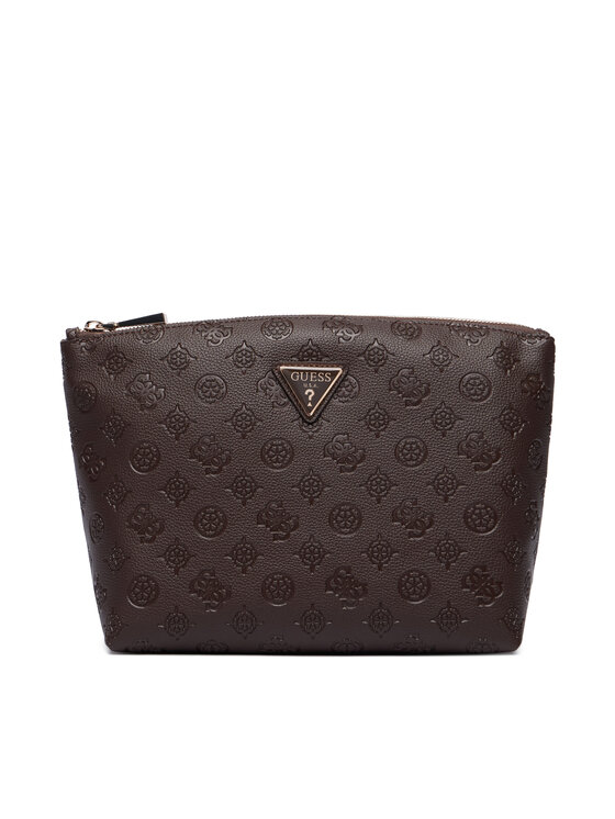Guess Guess Косметичка Lenwood Travel TWDP21 02965 Коричневий