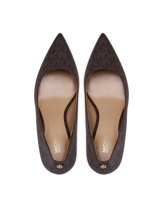MICHAEL Michael Kors MICHAEL Michael Kors Magassarkú Alina Flex Pump 40F2HNMP1B Barna