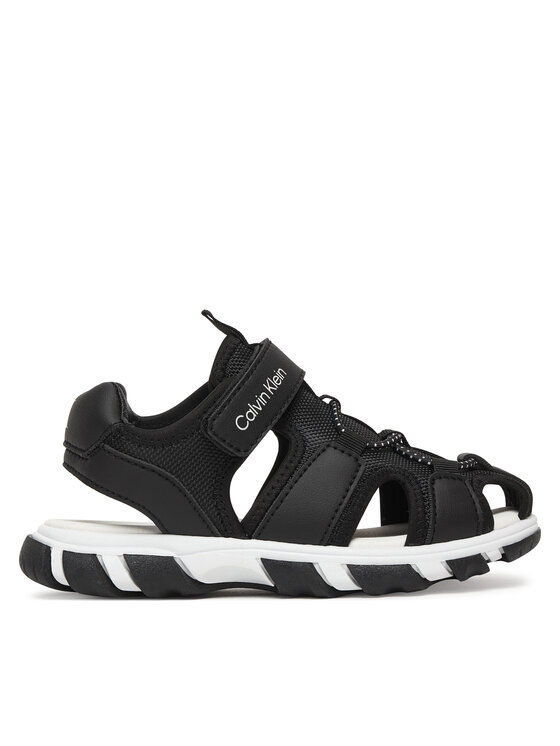 Calvin Klein Calvin Klein Szandál Velcro Sandal V1B2-83320-1591 Fekete