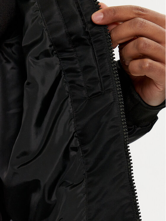 Calvin Klein Jeans Calvin Klein Jeans Μπόμπερ μπουφάν J30J325110 Μαύρο Relaxed Fit