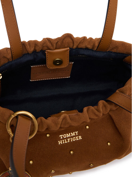 Tommy Hilfiger Tommy Hilfiger Дамска чанта AW0AW19202 Кафяв