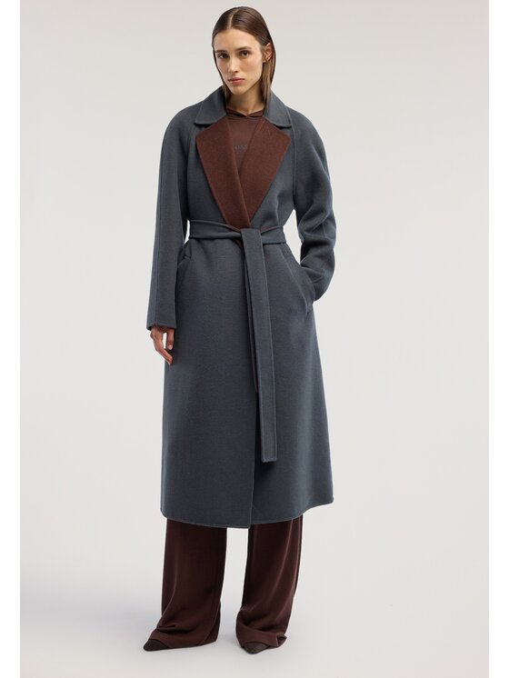 Trussardi Trussardi Płaszcz zimowy 0008A000451N027 Szary Regular Fit