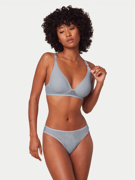 Triumph Triumph Sutien fără armătură Harmony Spotlight 10217428 Albastru
