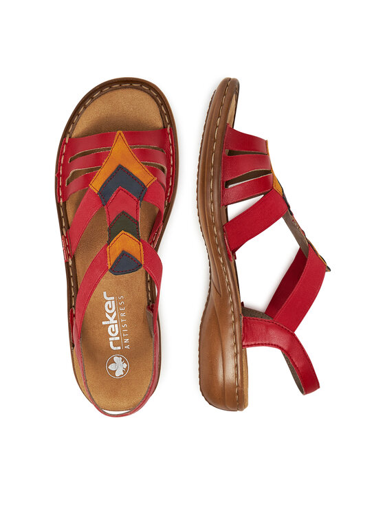Rieker Rieker Sandalen 60804-33 Rot