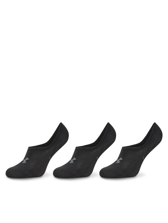 Under Armour Under Armour Sada 3 párů kotníkových ponožek unisex Breathe Lite 1370075 Černá