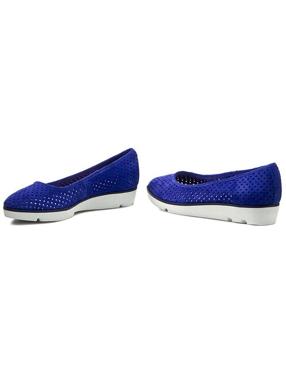 Clarks Polobotky Evie Buzz 261175944 Modra Modivo.cz