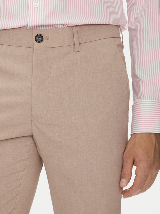 Lindbergh Lindbergh Abito completo 30-61040 Beige Slim Fit