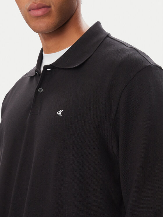 Calvin Klein Jeans Calvin Klein Jeans Polo särk LV04RH263G Must Regular Fit