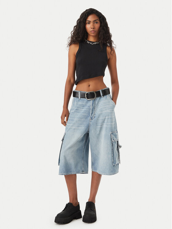 G-Star Raw G-Star Raw Bermudu šorti Patti D29023-D934 Zils Wide Fit