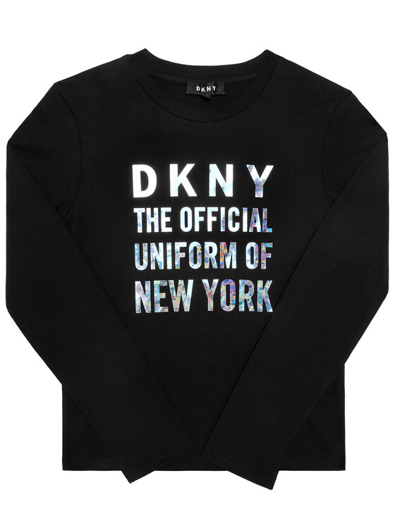 DKNY DKNY Chemisier D35Q81 S Noir Regular Fit