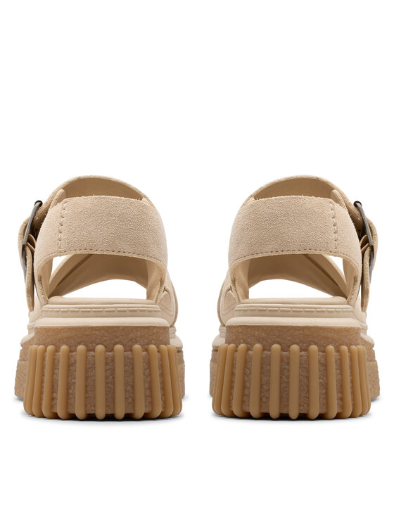 Clarks Clarks Босоніжки Evamar Wish 26181202 Бежевий