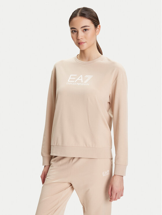 EA7 Emporio Armani EA7 Emporio Armani Dres 7W000115 AF13135 U1046 Beżowy Regular Fit