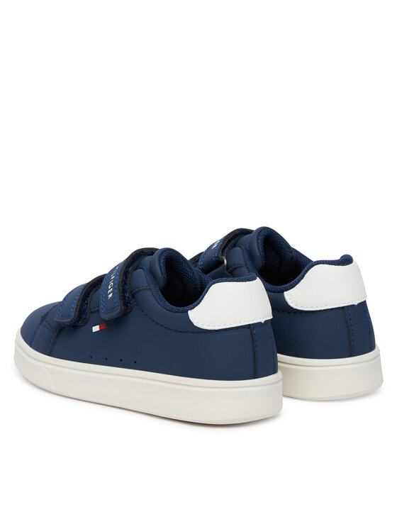 Tommy Hilfiger Tommy Hilfiger Sneakersy Low Cut Velcro Sneaker T1X9-35216-1355 M Granatowy