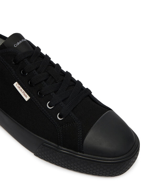Calvin Klein Calvin Klein Plátenky Vulc Laceup Cv HM0HM02121 Čierna