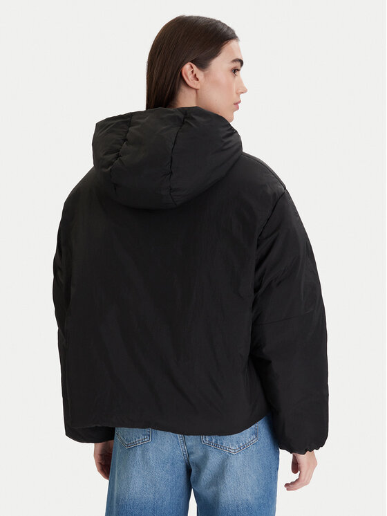BOSS BOSS Télikabát Paffia 50546843 Fekete Regular Fit