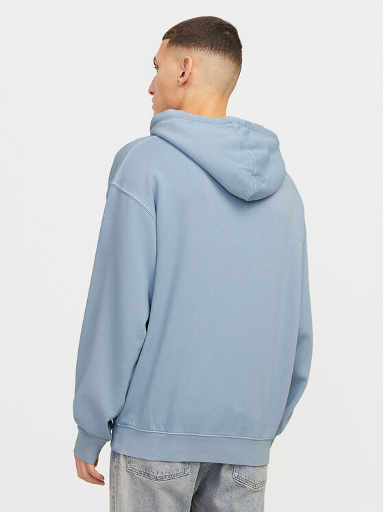 Jack & Jones Jack & Jones Bluza Charge 12268272 Błękitny Loose Fit