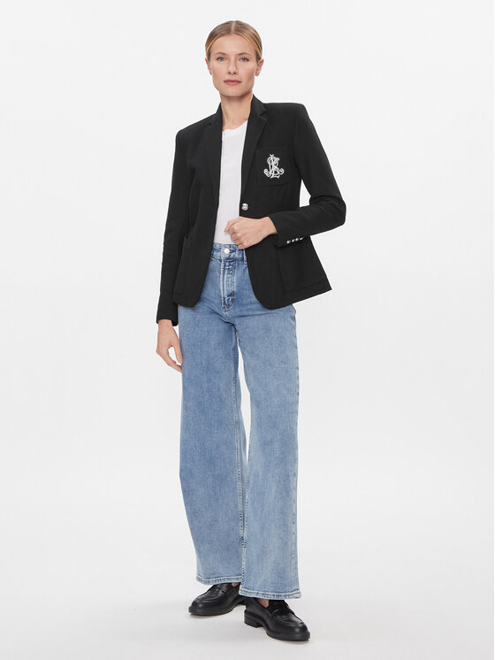 LAUREN RALPH LAUREN Lauren Ralph Lauren Marynarka 200797305 Czarny Regular Fit
