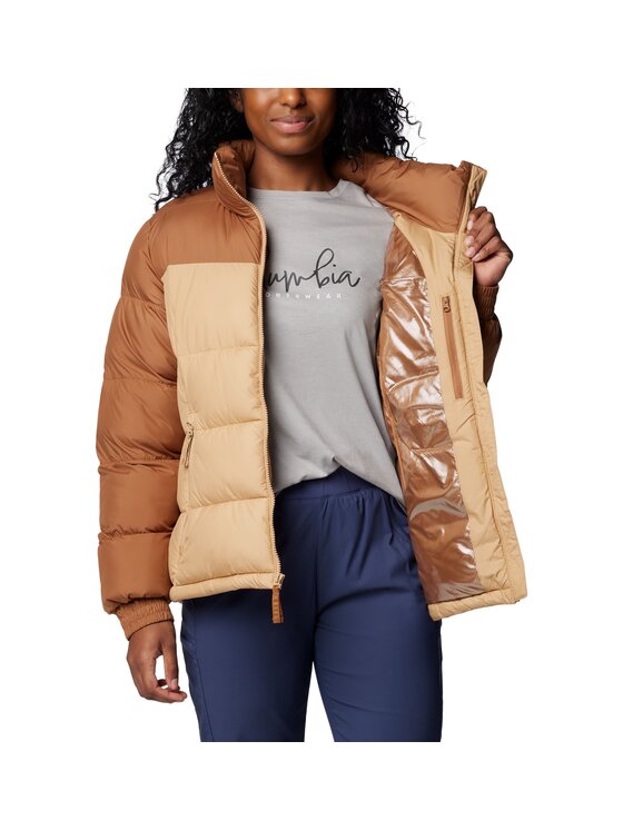 Columbia Columbia Kurtka puchowa 208931 Beżowy Regular Fit
