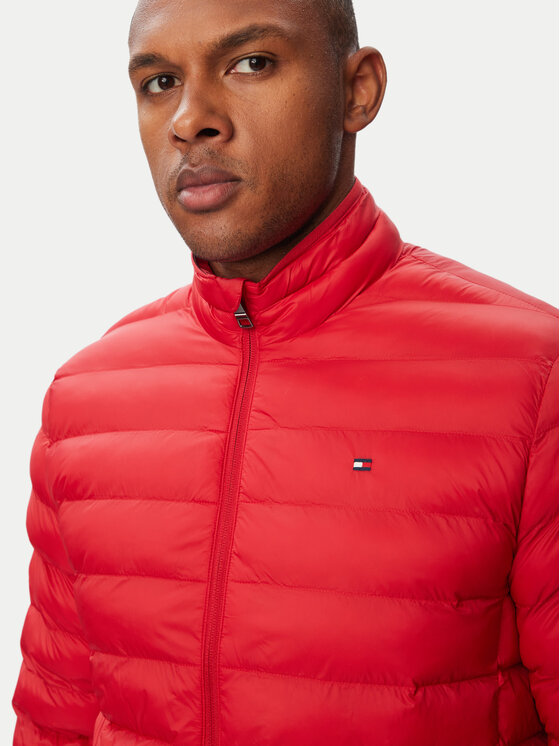 Tommy Hilfiger Tommy Hilfiger Demisezoninė striukė MW0MW37634 Raudona Regular Fit