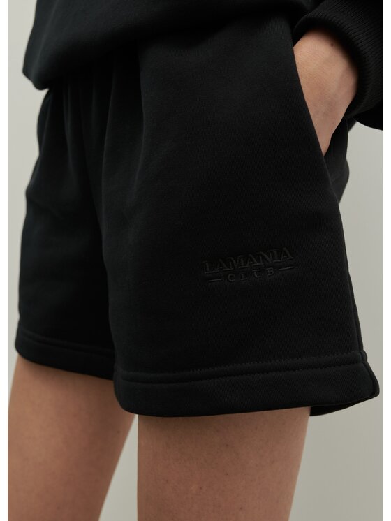 La Mania La Mania Pantaloncini sportivi DAISY Nero Active Fit