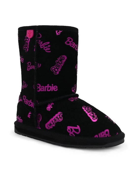 EMU Australia EMU Australia Śniegowce Barbie Wallaby Print Lo K12904 Czarny
