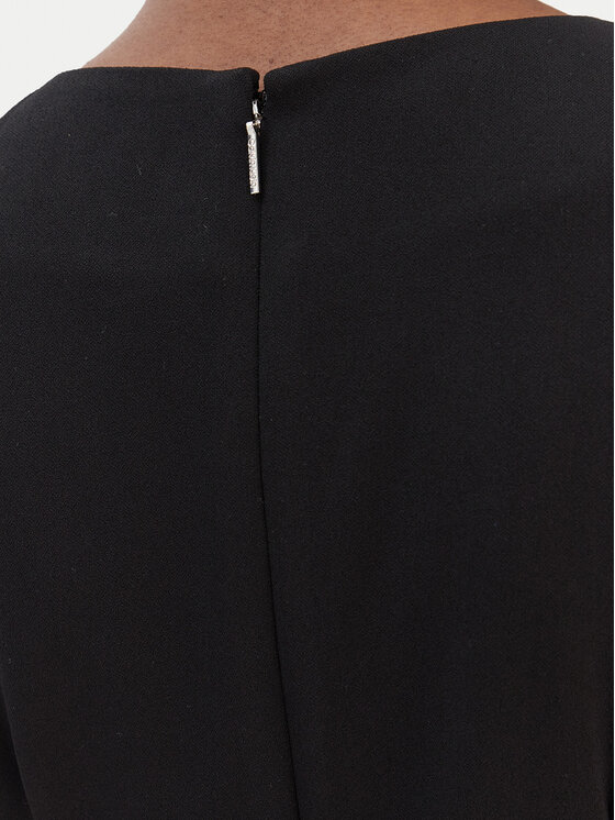 Calvin Klein Calvin Klein Koktejlové šaty LV044E047G Čierna Slim Fit