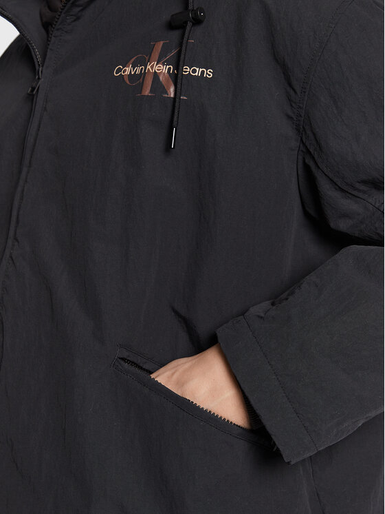 Calvin Klein Jeans Calvin Klein Jeans Μπουφάν μεταβατικό J30J322502 Μαύρο Regular Fit