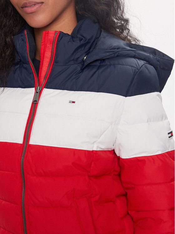 Tommy Jeans Tommy Jeans Winterjacke Colorblock DW0DW17257 Bunt Slim Fit