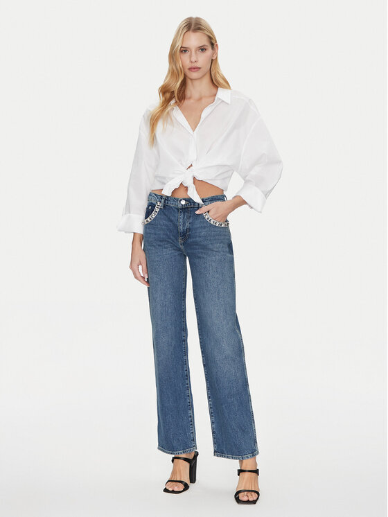 Guess Guess Дънки W5RA1N D5ACC Син Skinny Fit