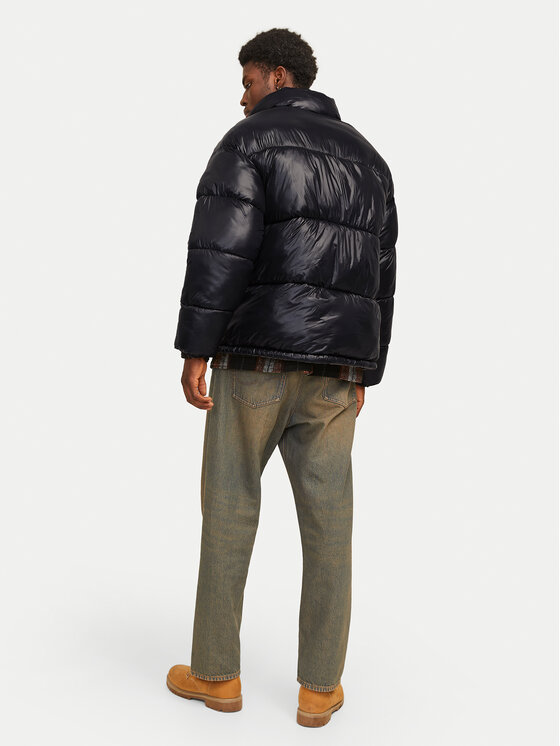 Jack & Jones Jack & Jones Пухено яке 12267062 Черен Regular Fit