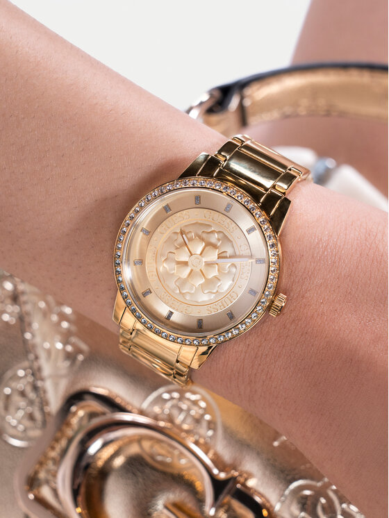 Guess Guess Hodinky GW0747L2 Zlatá